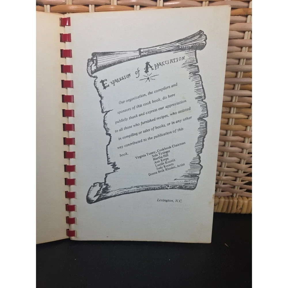 Beulah United Church Of Christ‎ Cookbook Lexington, North Carolina 1978